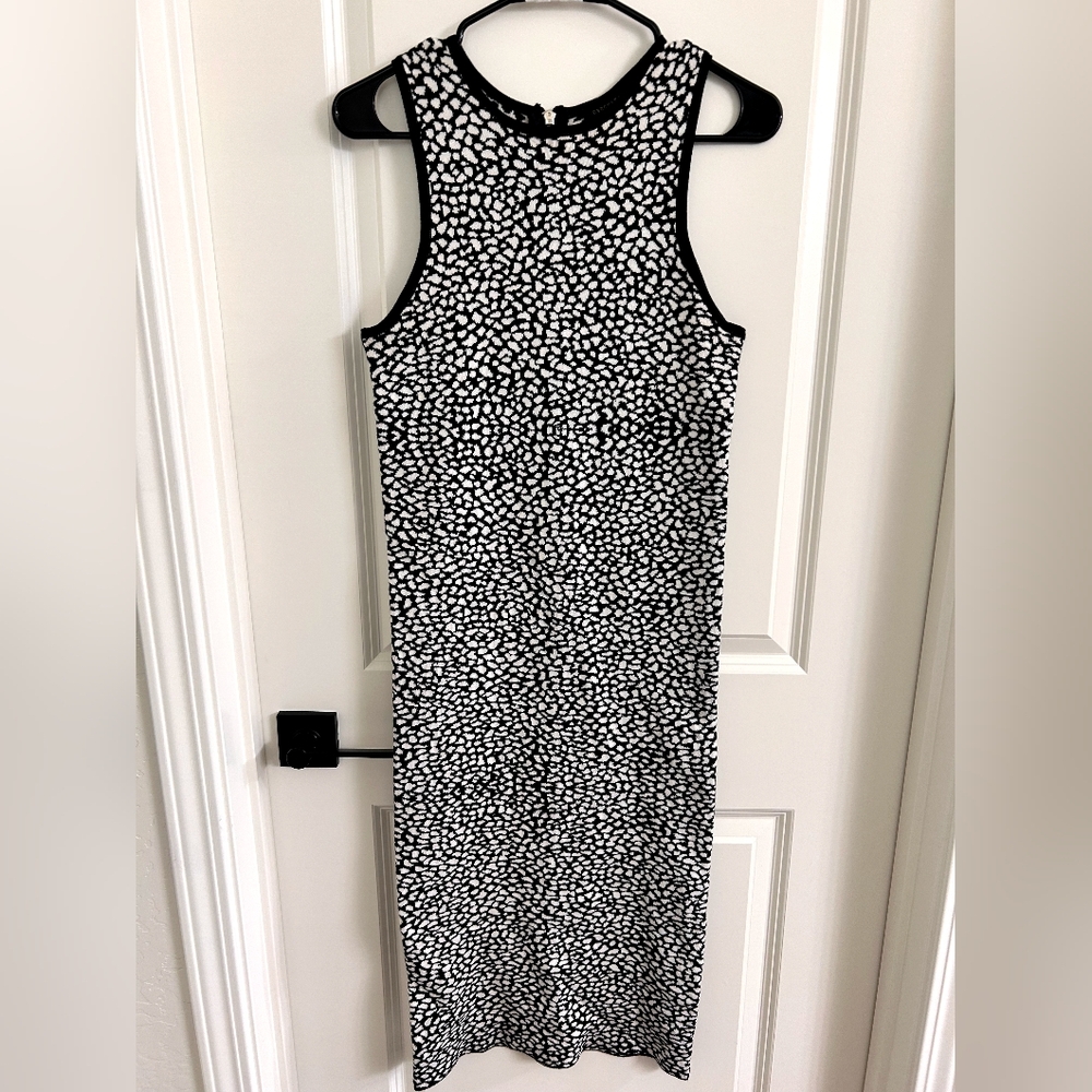 Dance & Marvel Black and White Maxi Dress with Elegant Silhouette